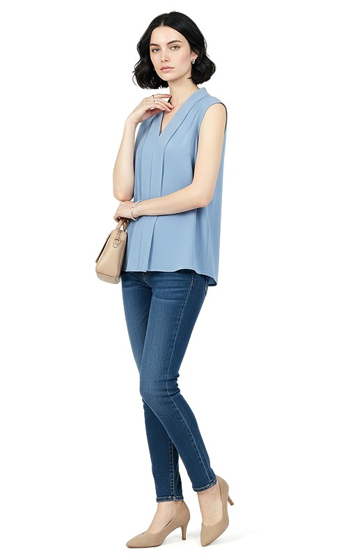 4633 · Блузка без рукавов — Фото